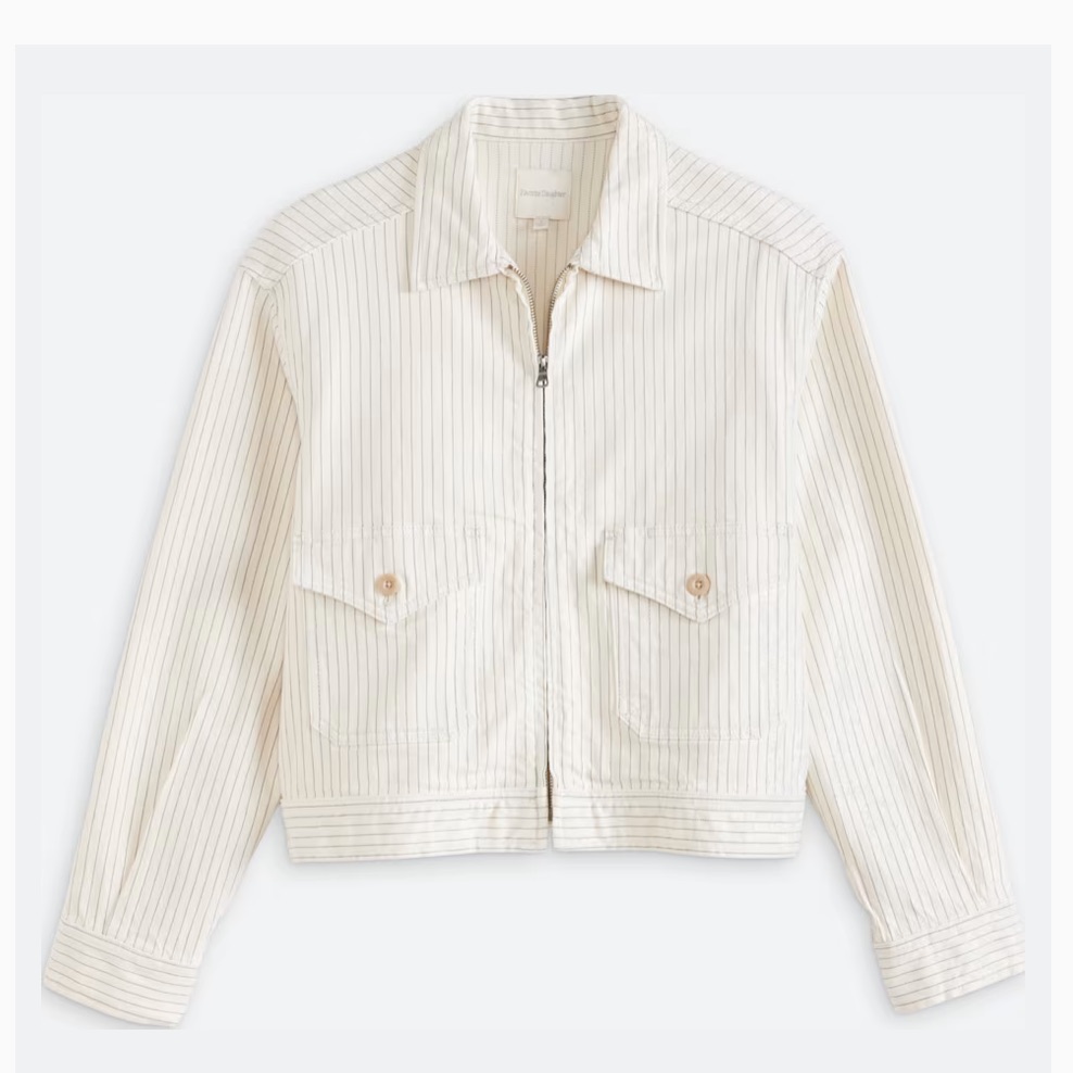 Robert Zip Front Denim Jacket
